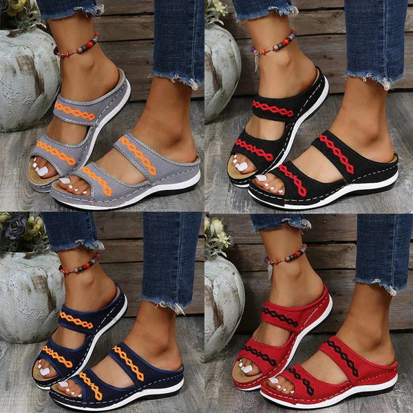 Classic Orthopedic Sandals with Timeless Style