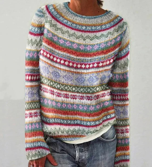 Selene® | Retro autumn sweater