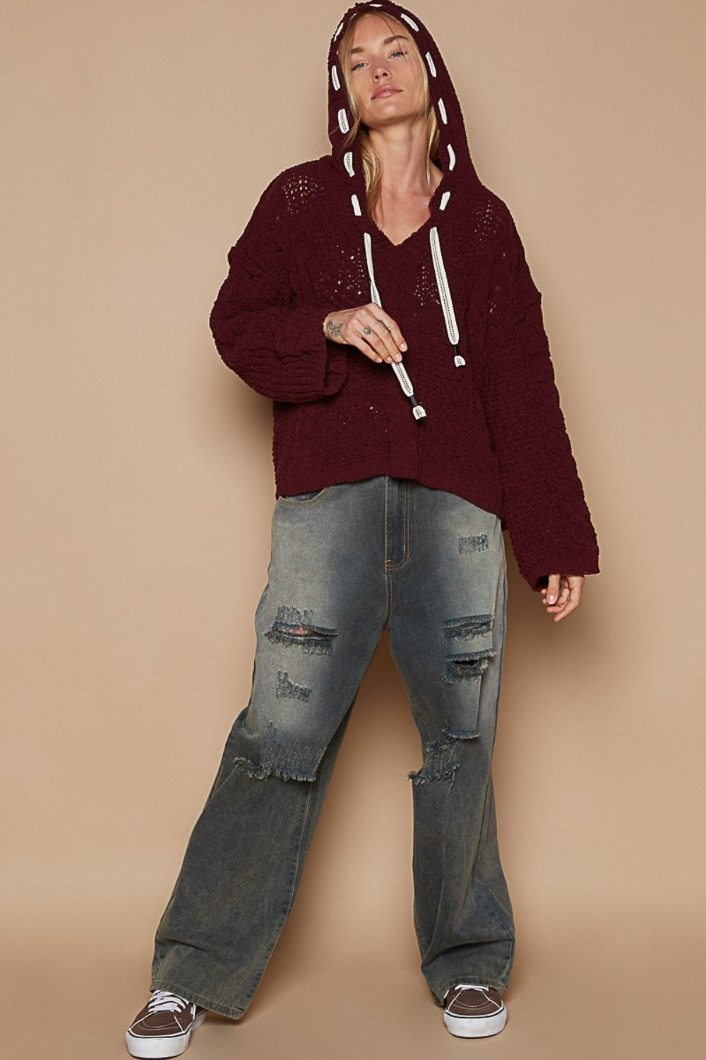 Gracefully Designed Sweater