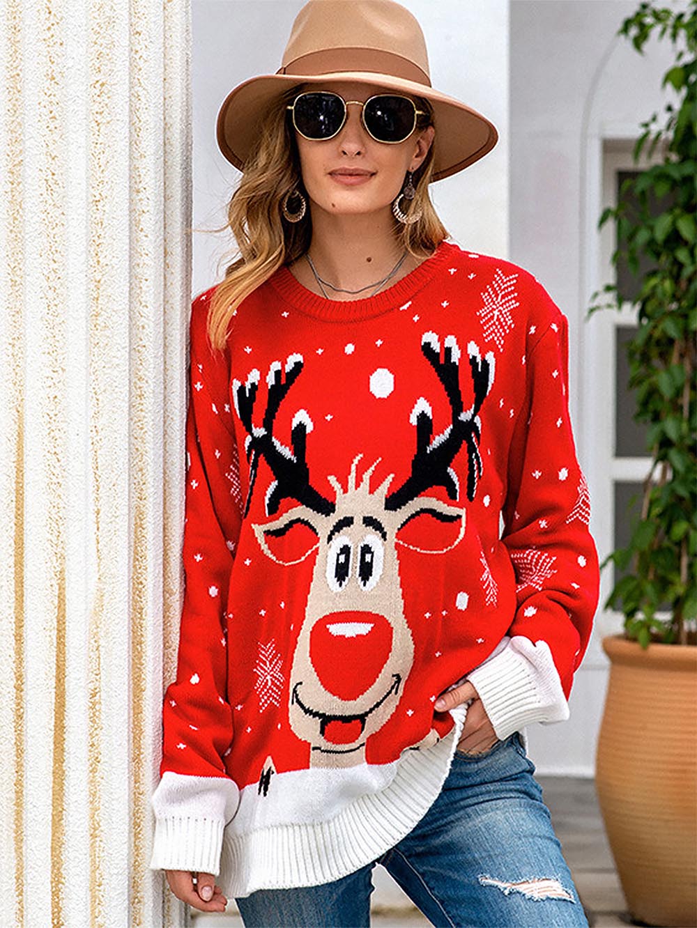 Gracefully Designed Sweater