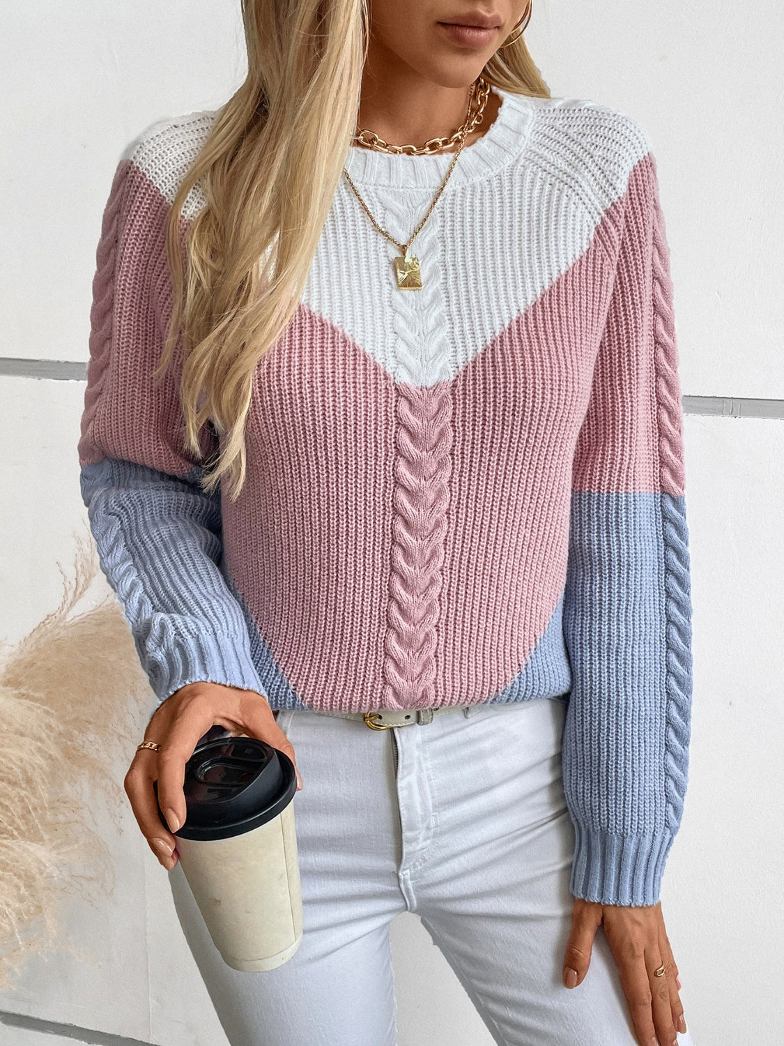 Gracefully Designed Sweater