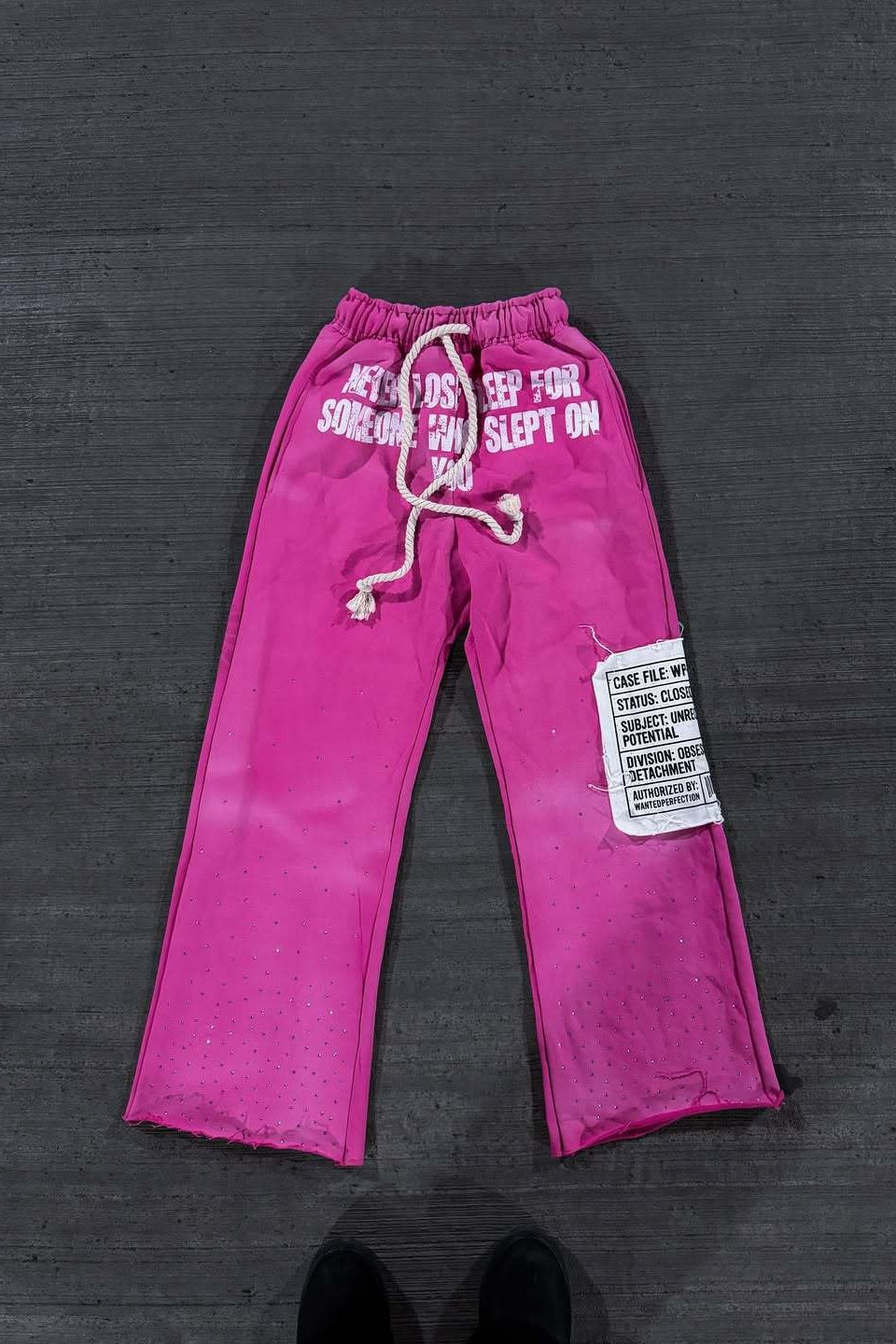 Pink pants