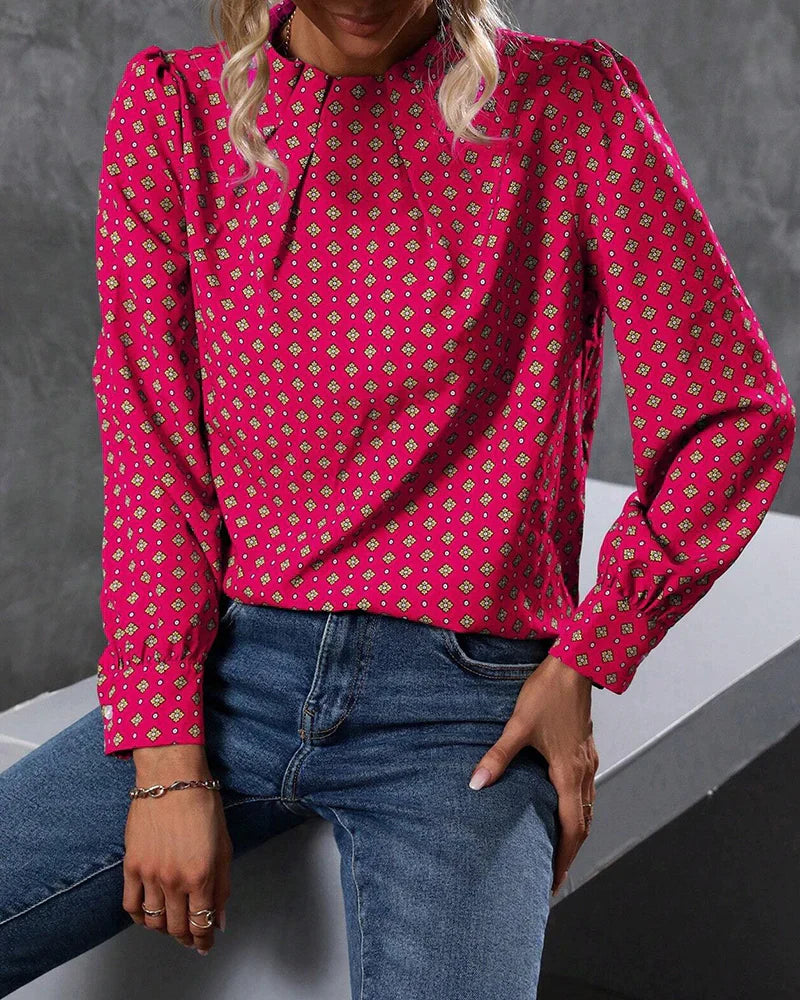 Timeless Vintage Style Blouse