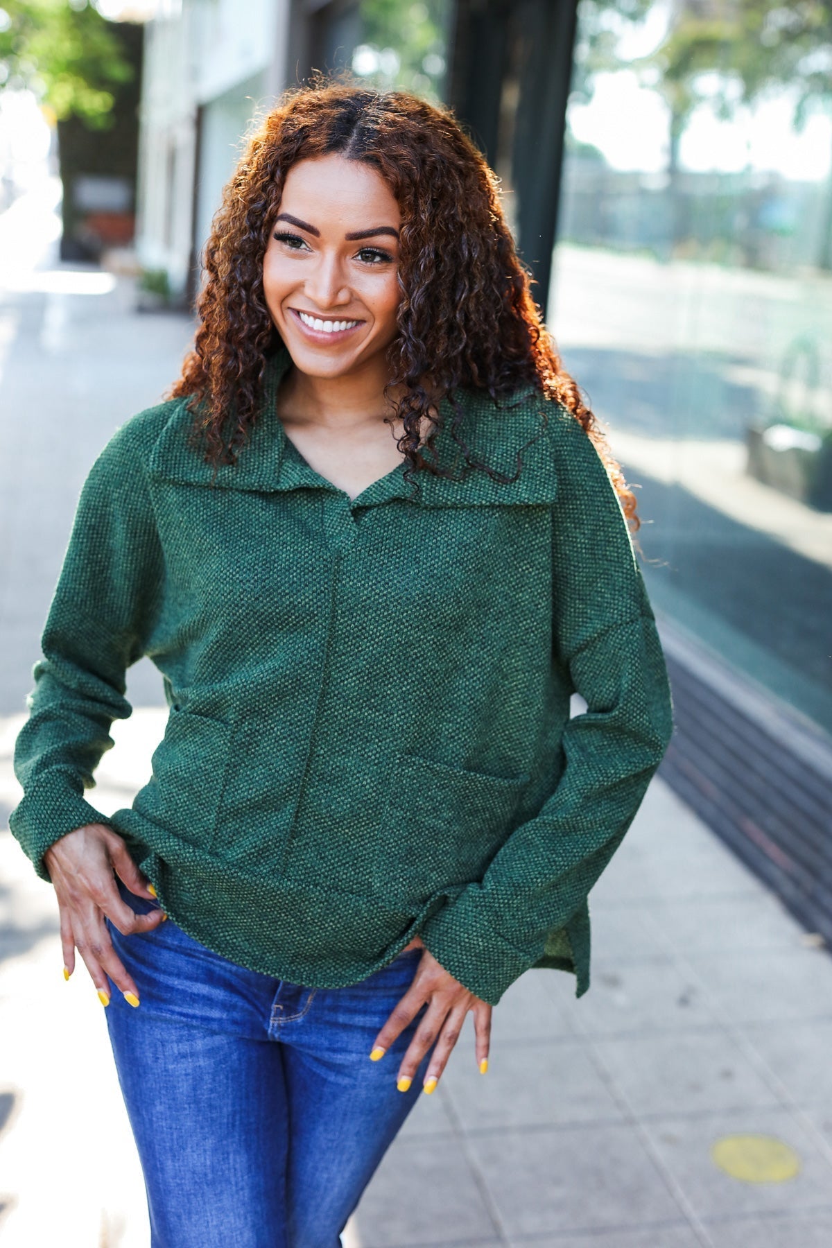 Gracefully Designed Sweater