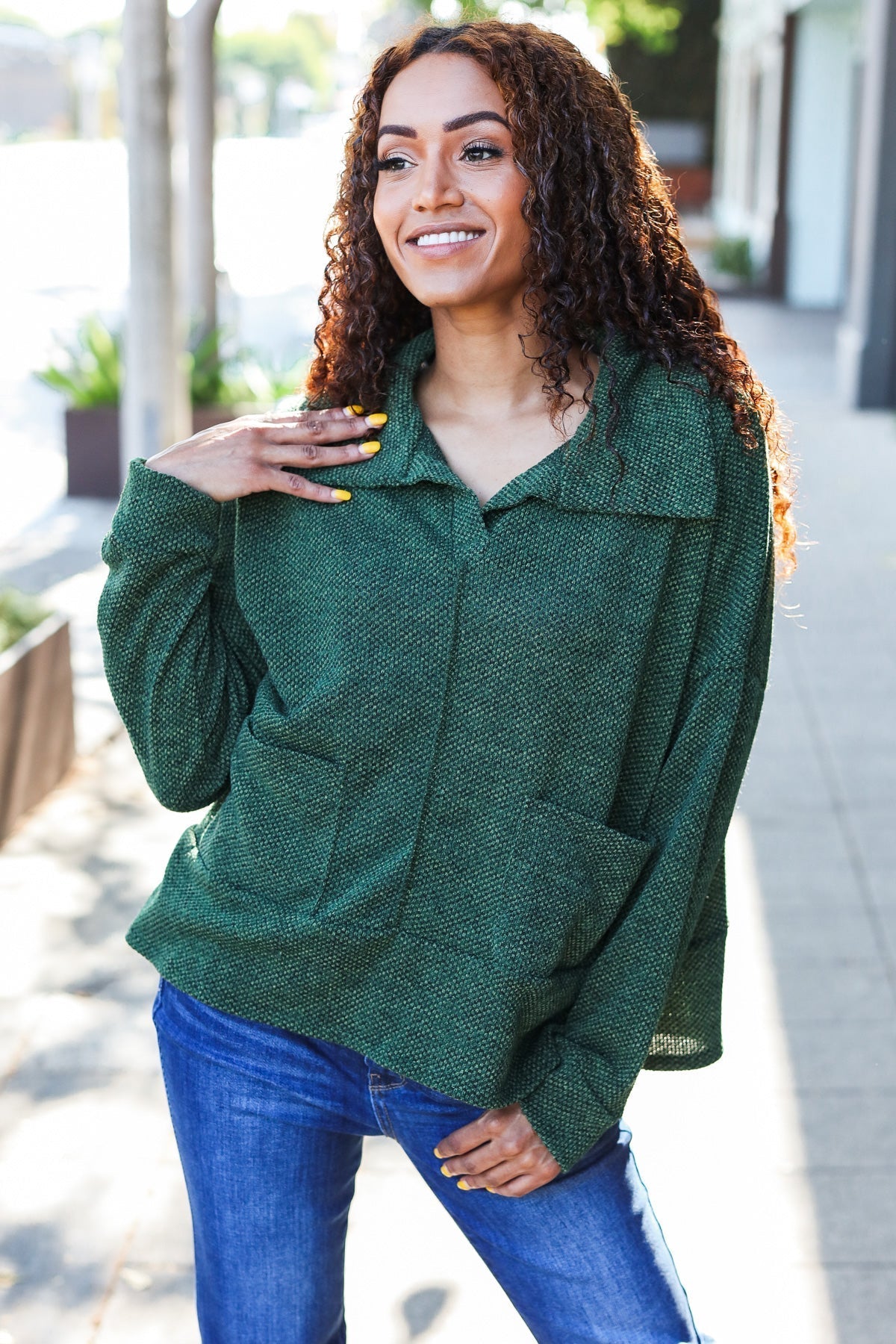 Gracefully Designed Sweater
