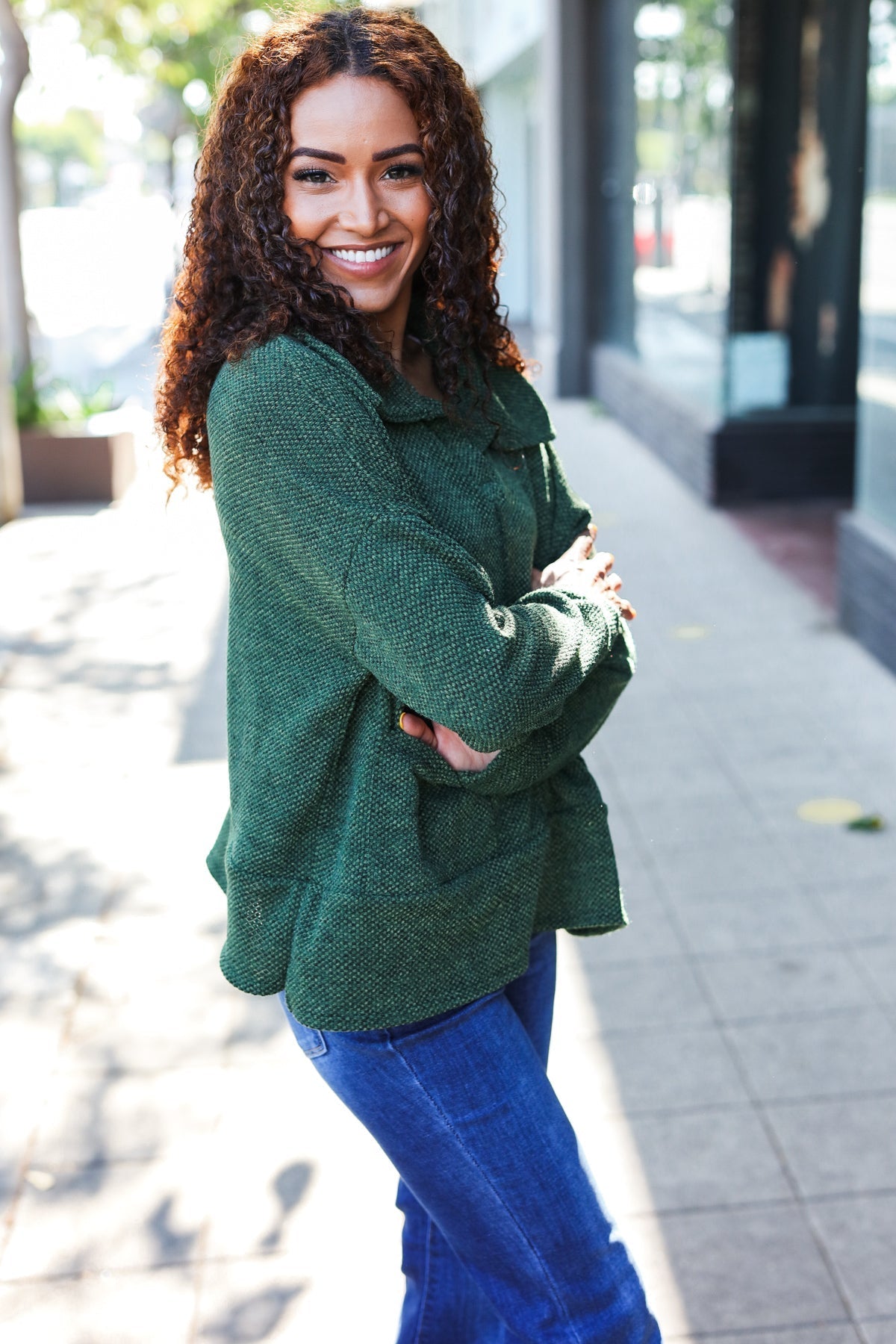 Gracefully Designed Sweater