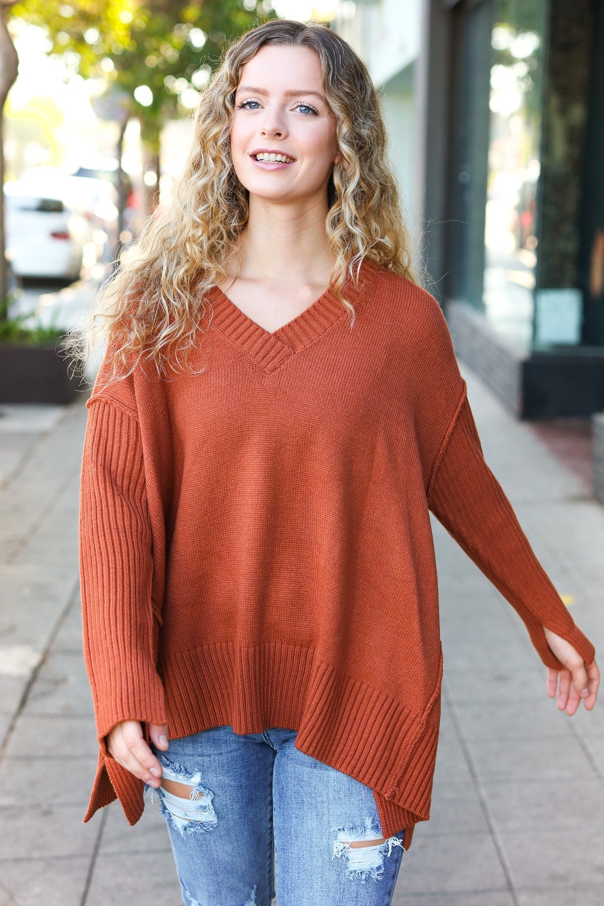 Gracefully Designed Sweater