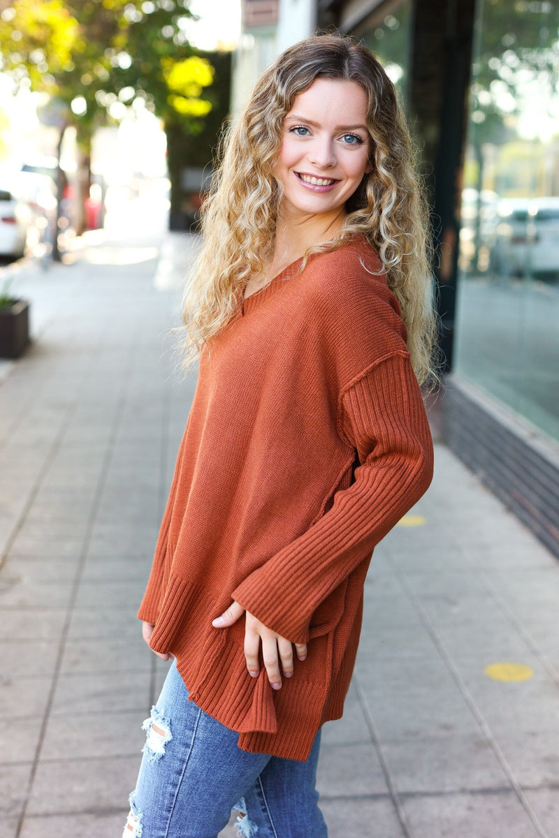 Gracefully Designed Sweater