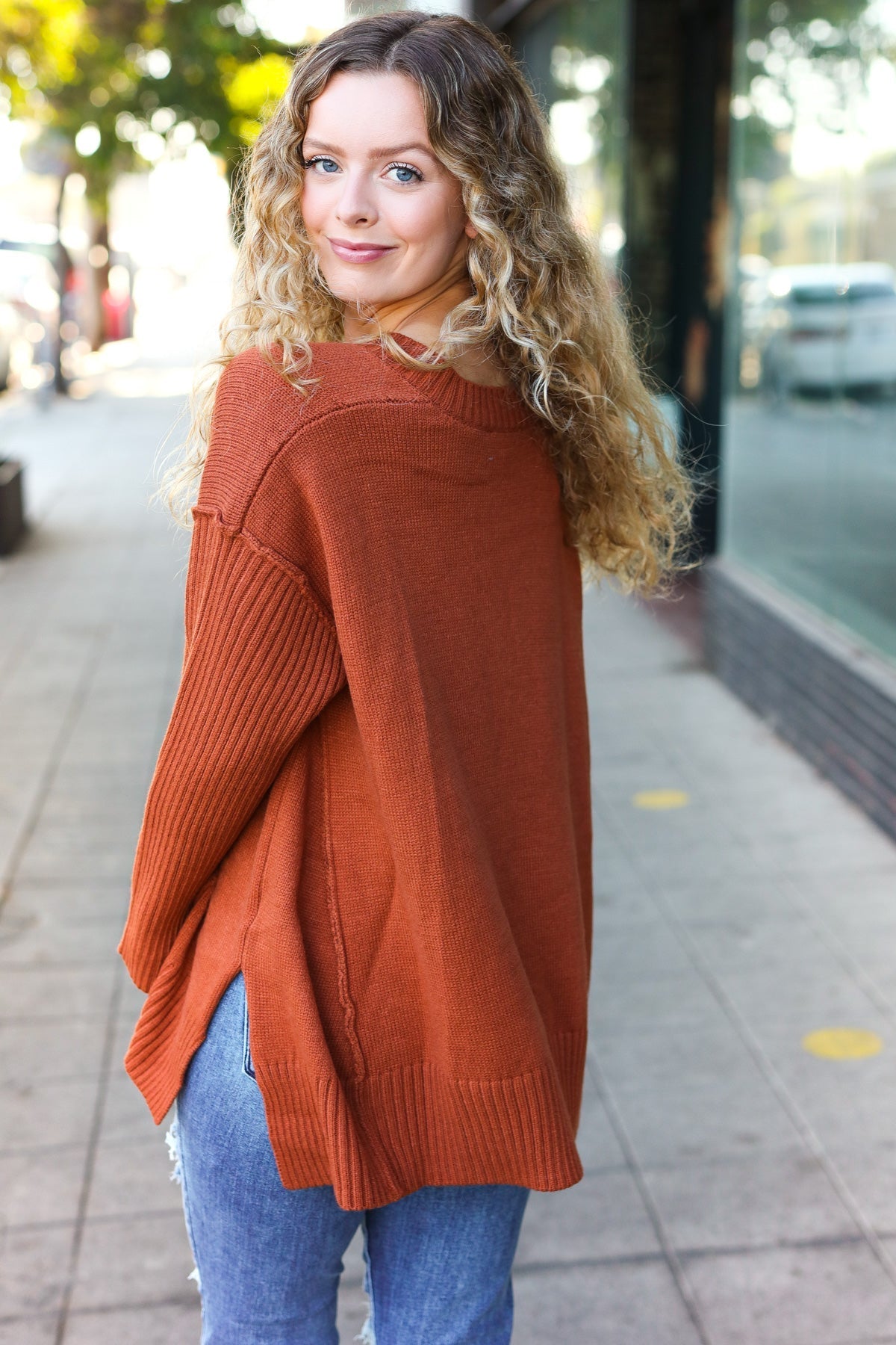 Gracefully Designed Sweater