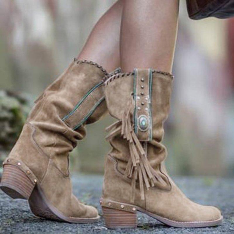 Chic Orthopedic Boots with Unique Design