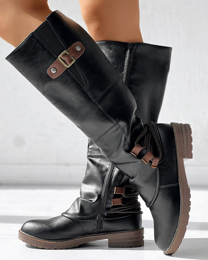 Classic Orthopedic Boots with Timeless Style