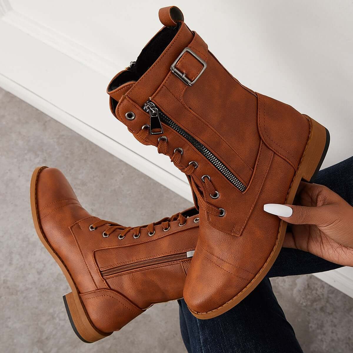 Graceful Orthopedic Boots for Modern Look