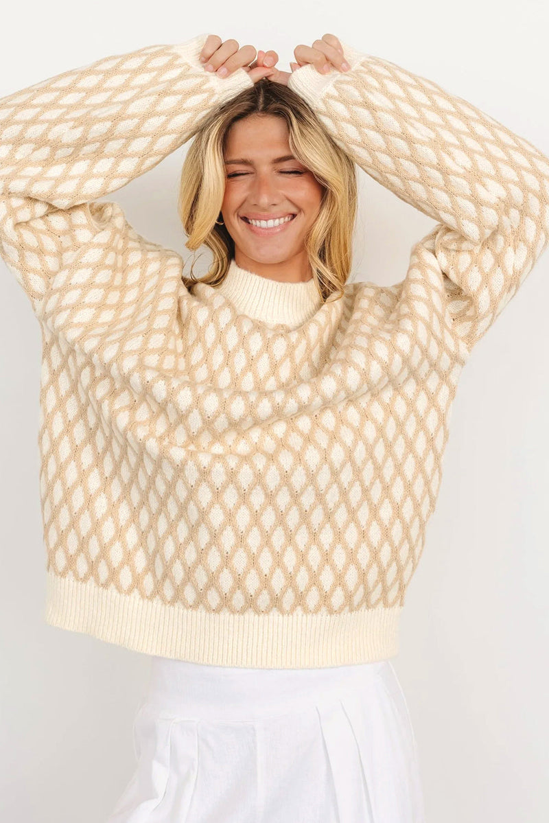 Gracefully Designed Sweater