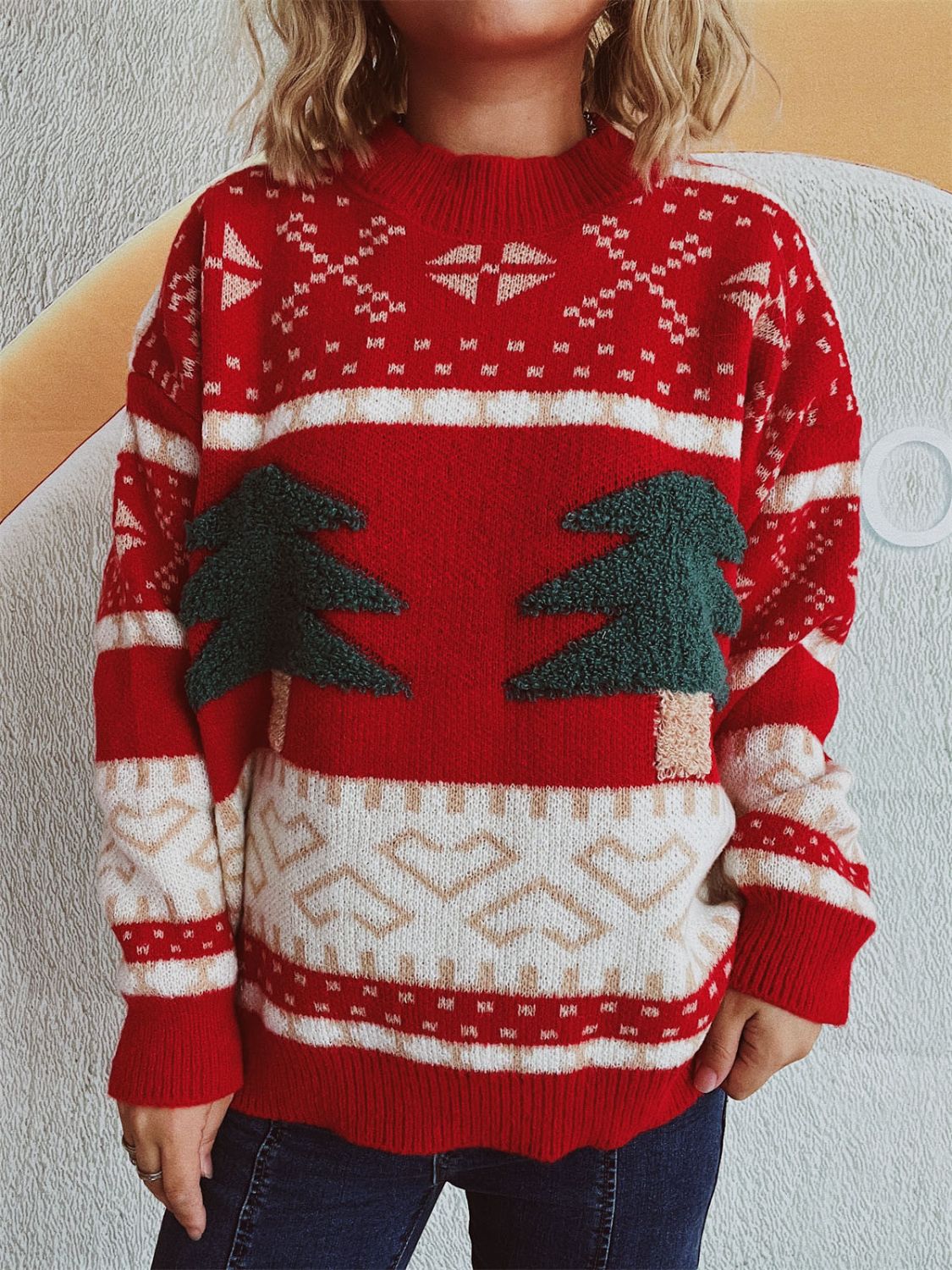 Gracefully Designed Sweater