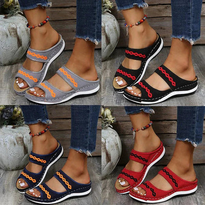 Classic Orthopedic Sandals with Timeless Style