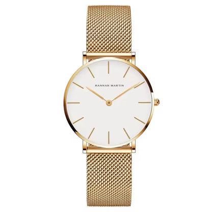 Gold with White