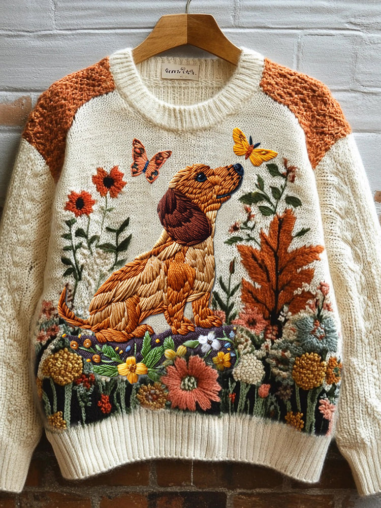 Gracefully Designed Sweater