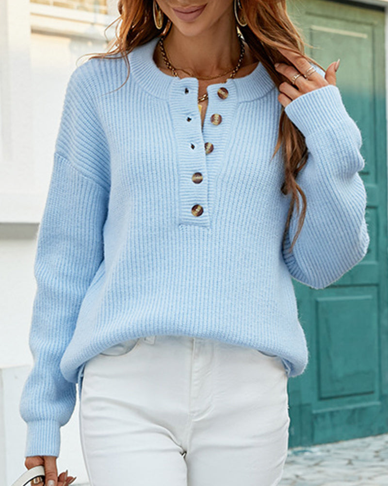 Gracefully Designed Pullover