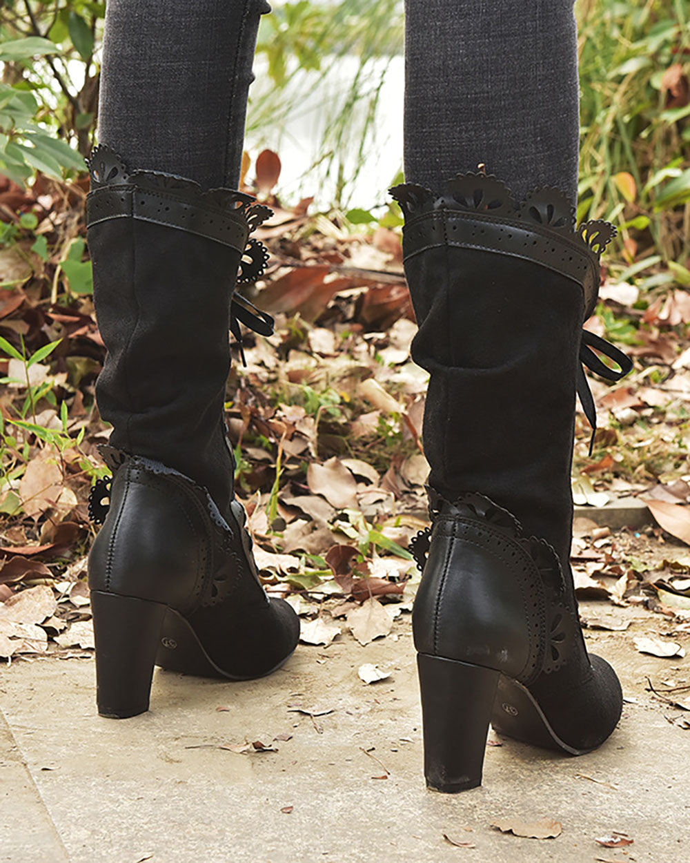 Vintage Inspired Orthopedic Boots