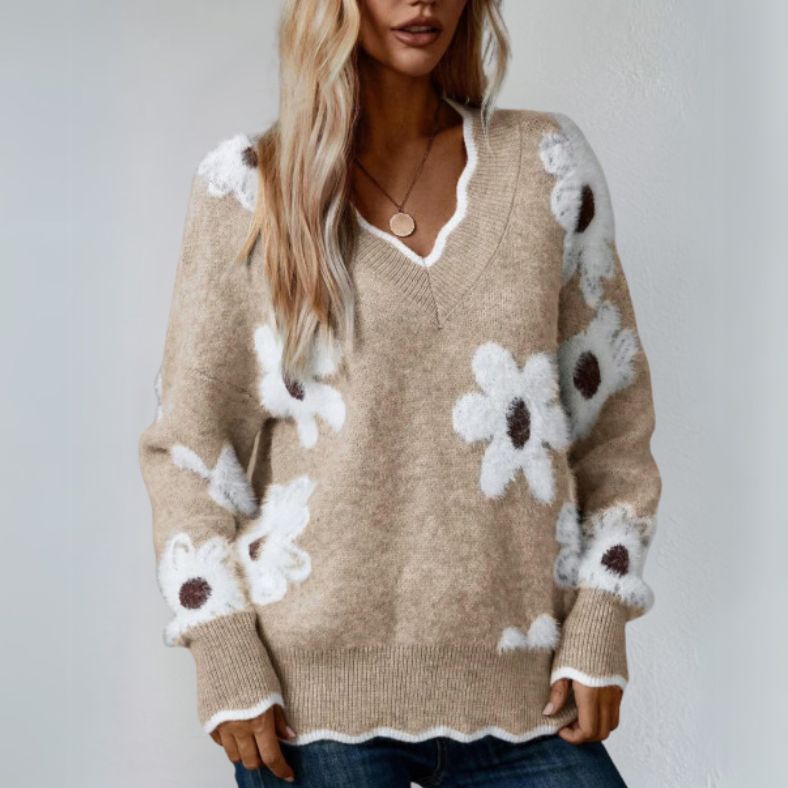 Gracefully Designed Sweater