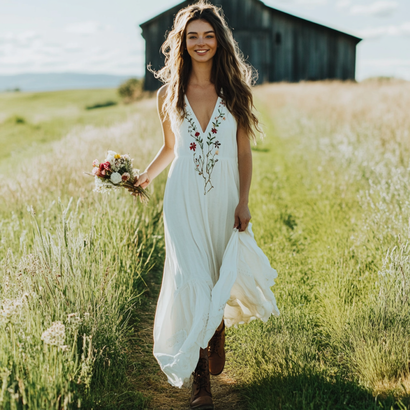 Gracefully Designed Dress
