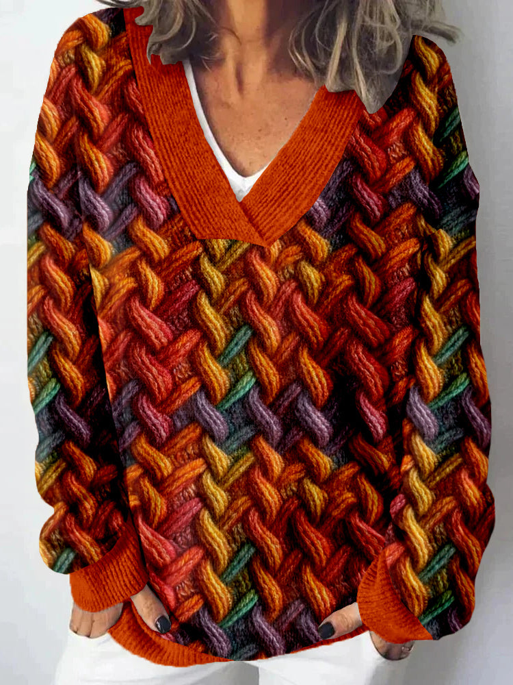Gracefully Designed Sweater