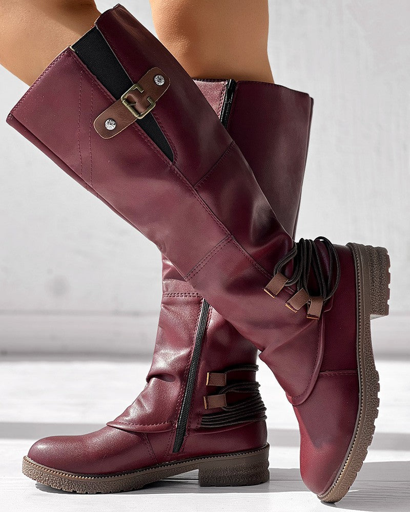 Classic Orthopedic Boots with Timeless Style