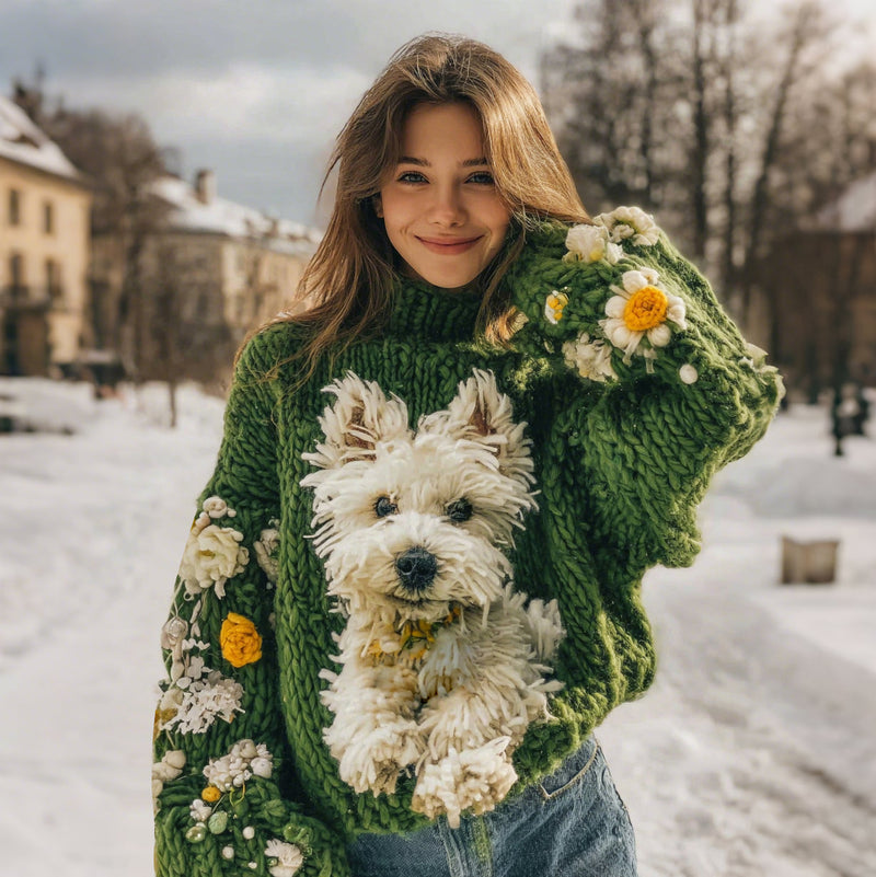 Gracefully Designed Sweater