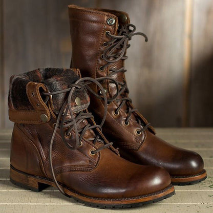 Classic Orthopedic Boots with Timeless Style