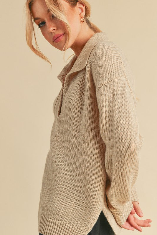Gracefully Designed Sweater