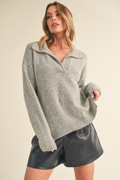 Gracefully Designed Sweater