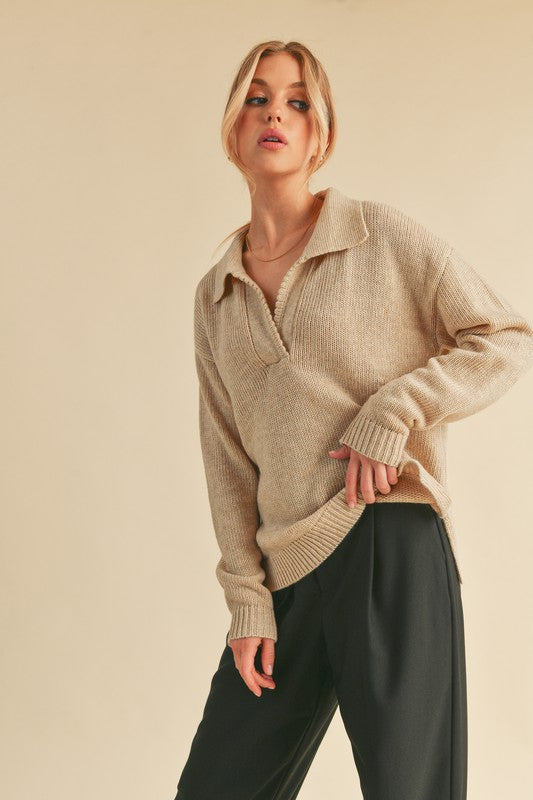 Gracefully Designed Sweater