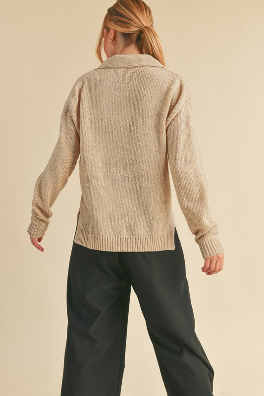 Gracefully Designed Sweater