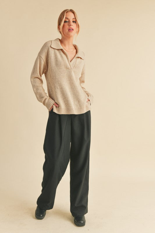 Gracefully Designed Sweater