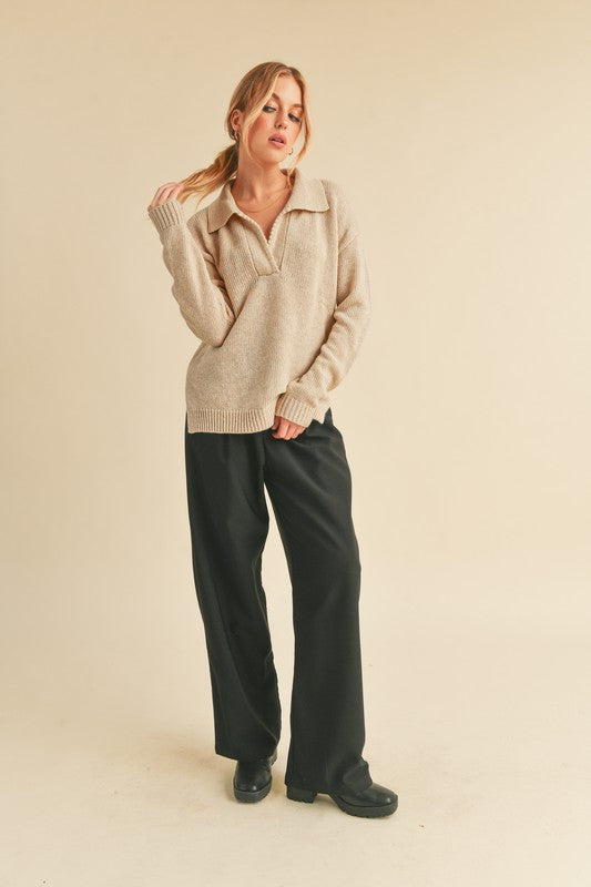 Gracefully Designed Sweater