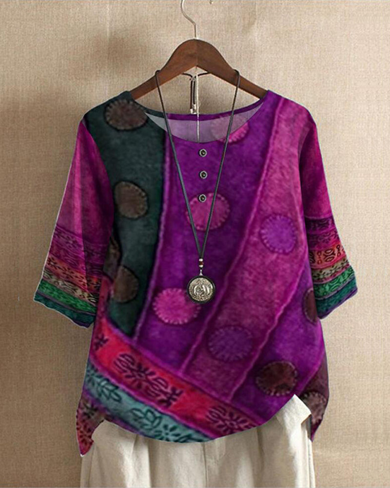 Timeless Vintage Style Blouse