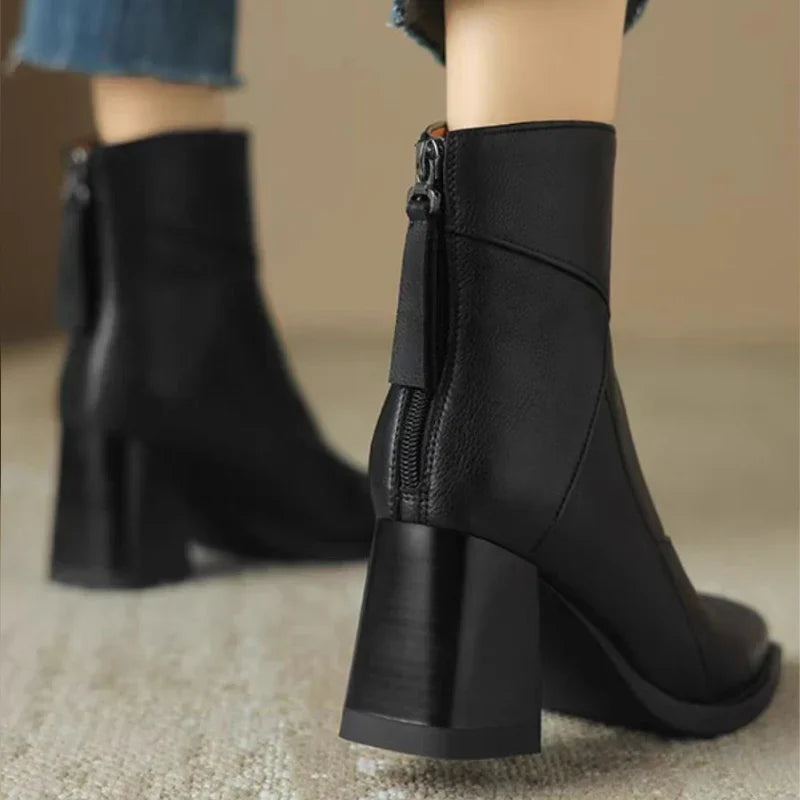 Classic Orthopedic Boots with Timeless Style