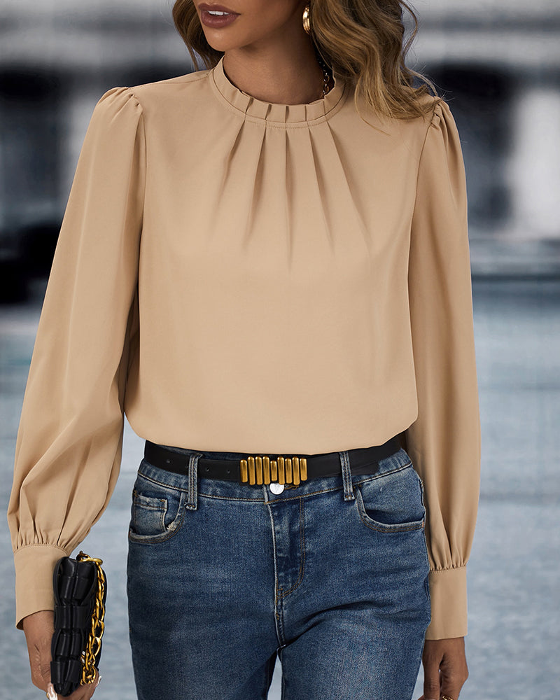 Timeless Vintage Style Blouse