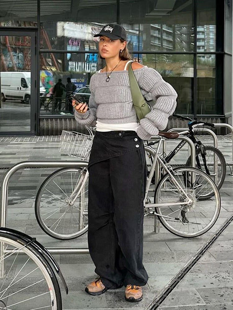 Gracefully Designed Sweater