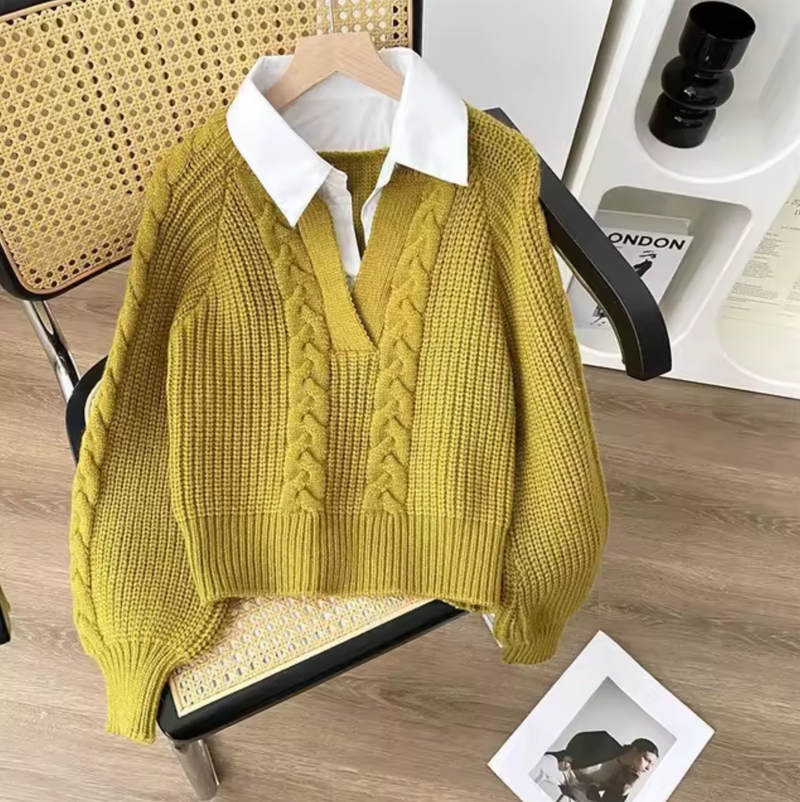 Gracefully Designed Sweater