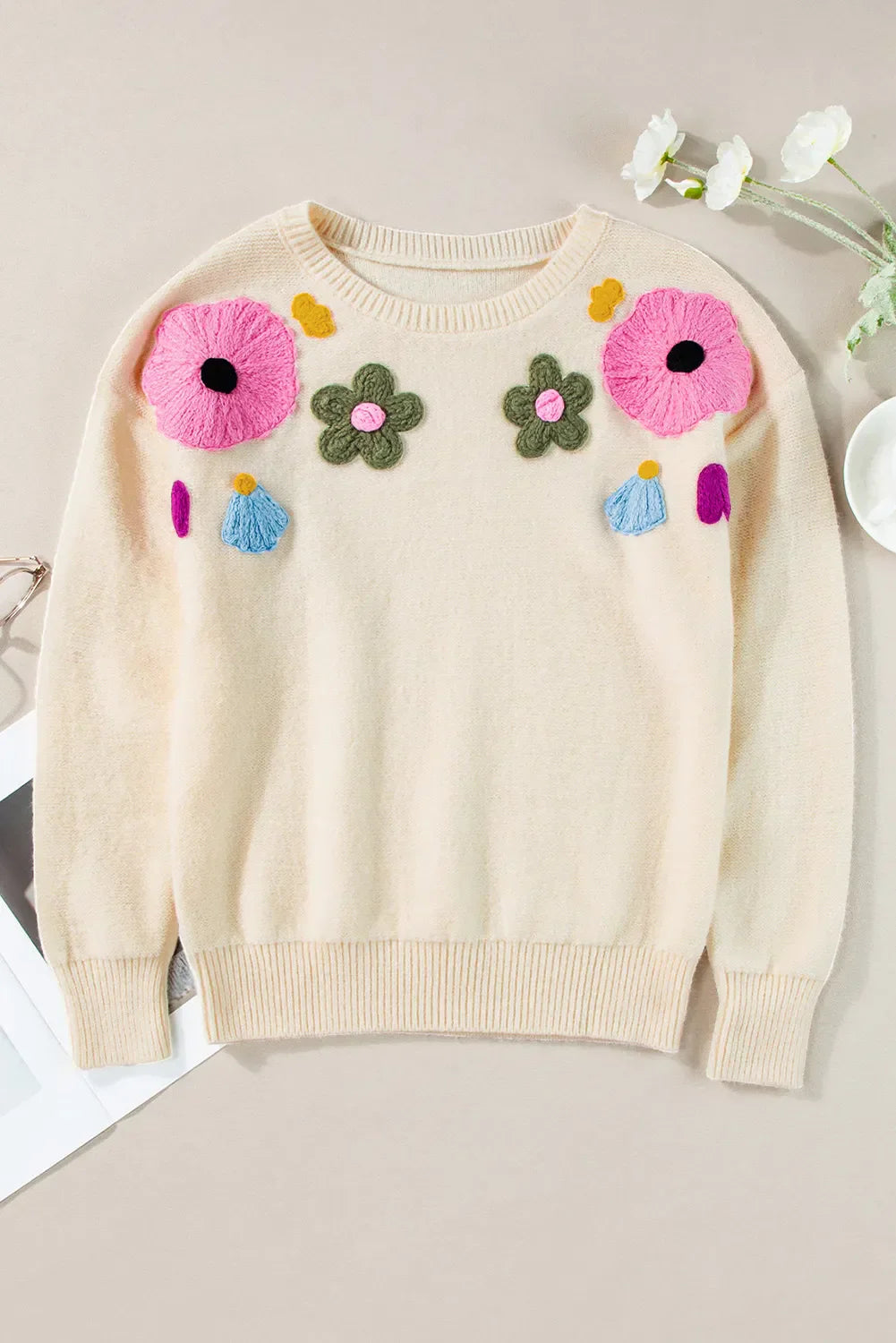 Gracefully Designed Sweater