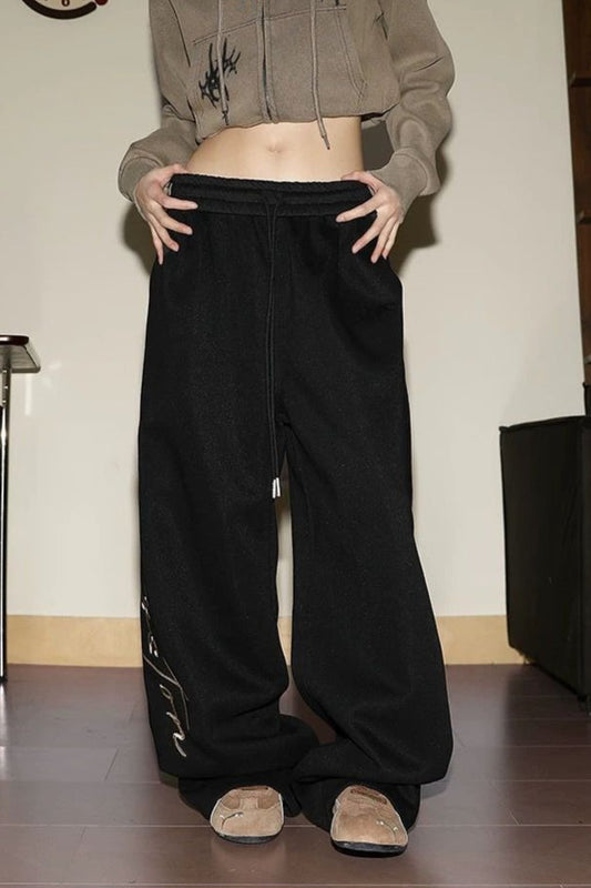 A Vintage Style Pants with Delicate Timeless Details