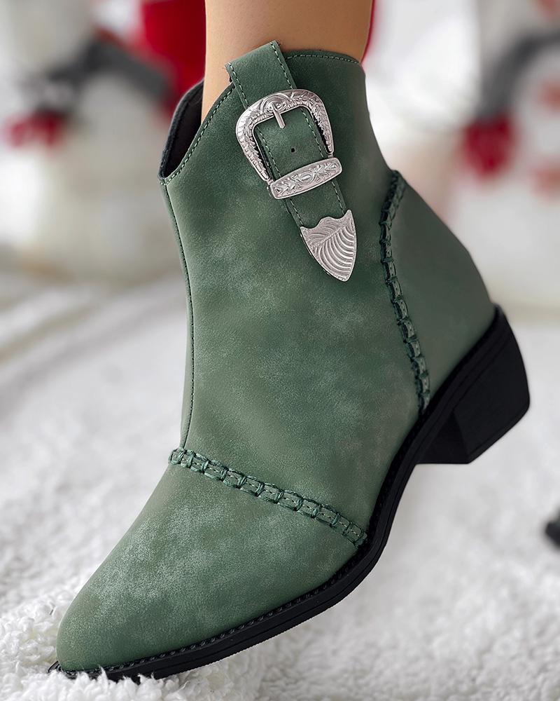 Vintage Inspired Orthopedic Boots