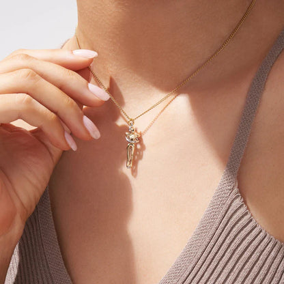 Rose Box & Hug Necklace