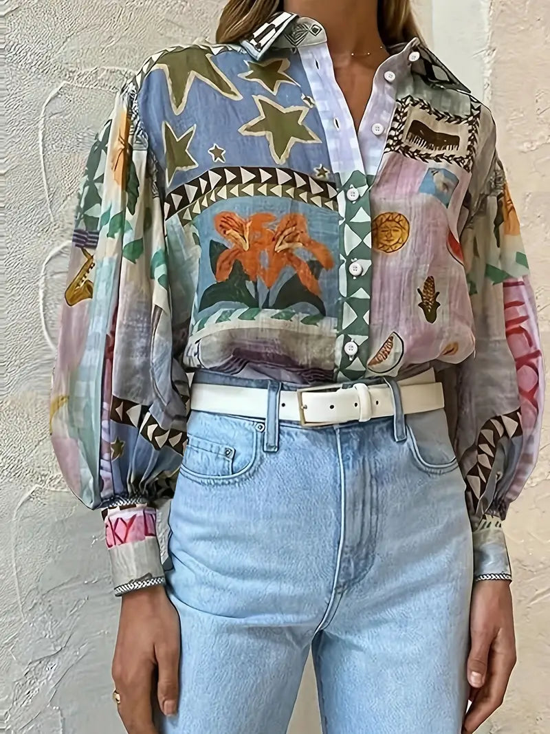 Timeless Vintage Style Blouse