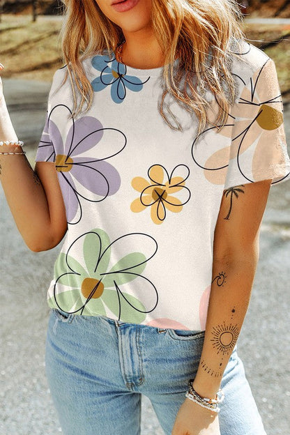 Gracefully Designed T-Shirt