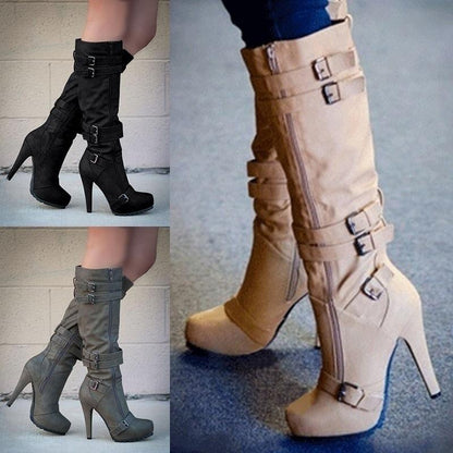 Chic Orthopedic Boots with Unique Design