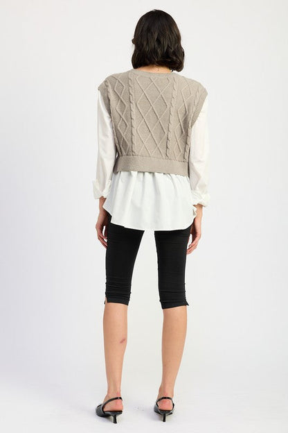 Gracefully Designed Sweater