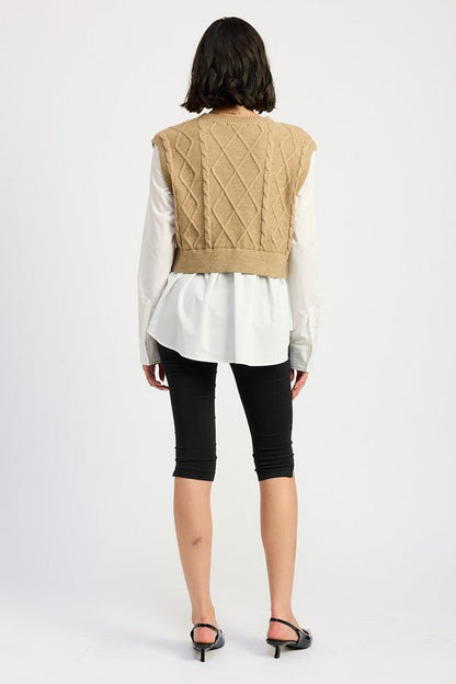 Gracefully Designed Sweater