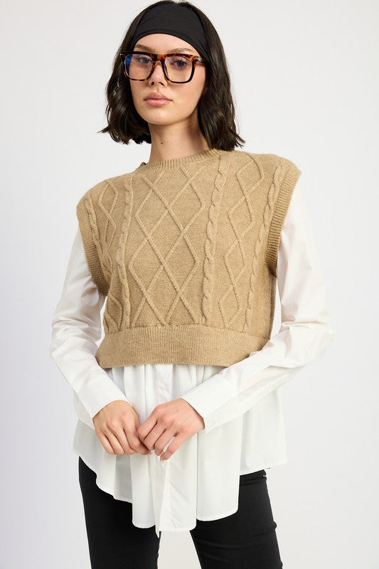 Gracefully Designed Sweater